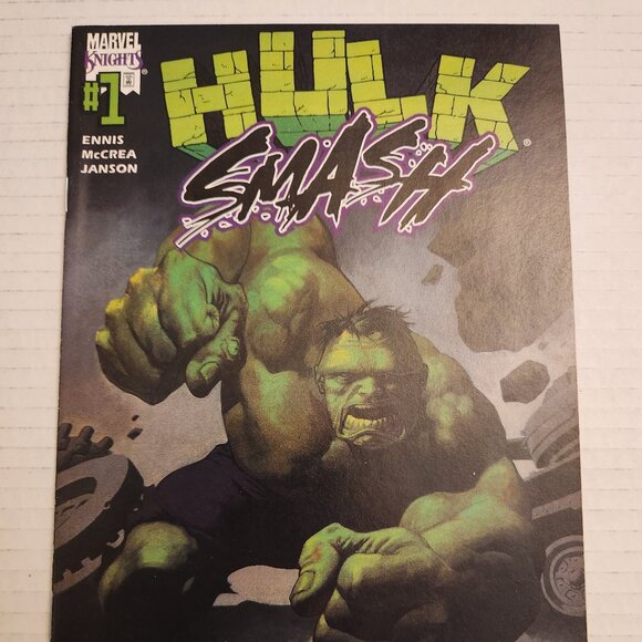 Hulk Smash #1A (2001) Marvel Comics, Marvel Knights, NM - Picture 1 of 14
